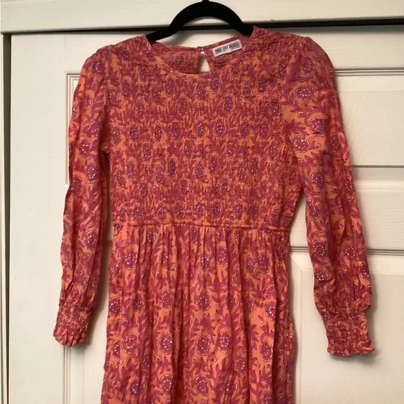 💥PRICE DROP💥 Peach Carnation Isabel Dress - Picture 5 of 8